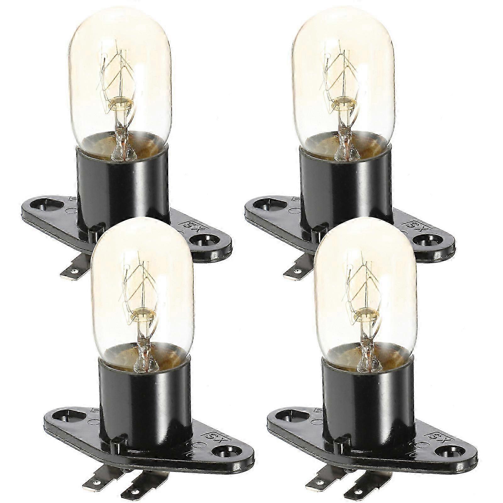 Microwave Light Bulb, 25W, Replacement Bulb, 4Pcs
