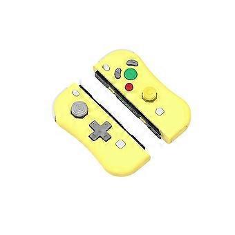 Controle sem fio para Nintendo Switch com lâmpada RGB, alça esquerda/direita, controle de jogos Bluetooth A JH4