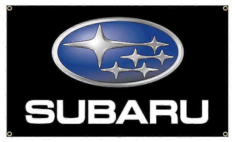 SUBARU Logo Flagge Y00624