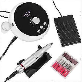 Elektrische nagelboor Professionele manicuremachine US PLUG,D