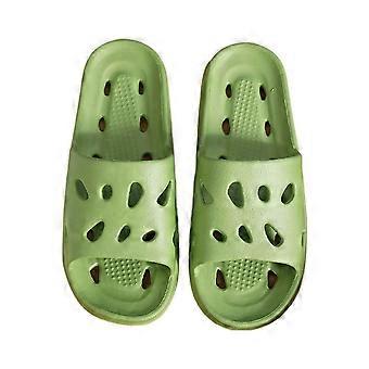 EVA Anti Slip Shower Slippers Water Draining Sandals for Bathroom Spa