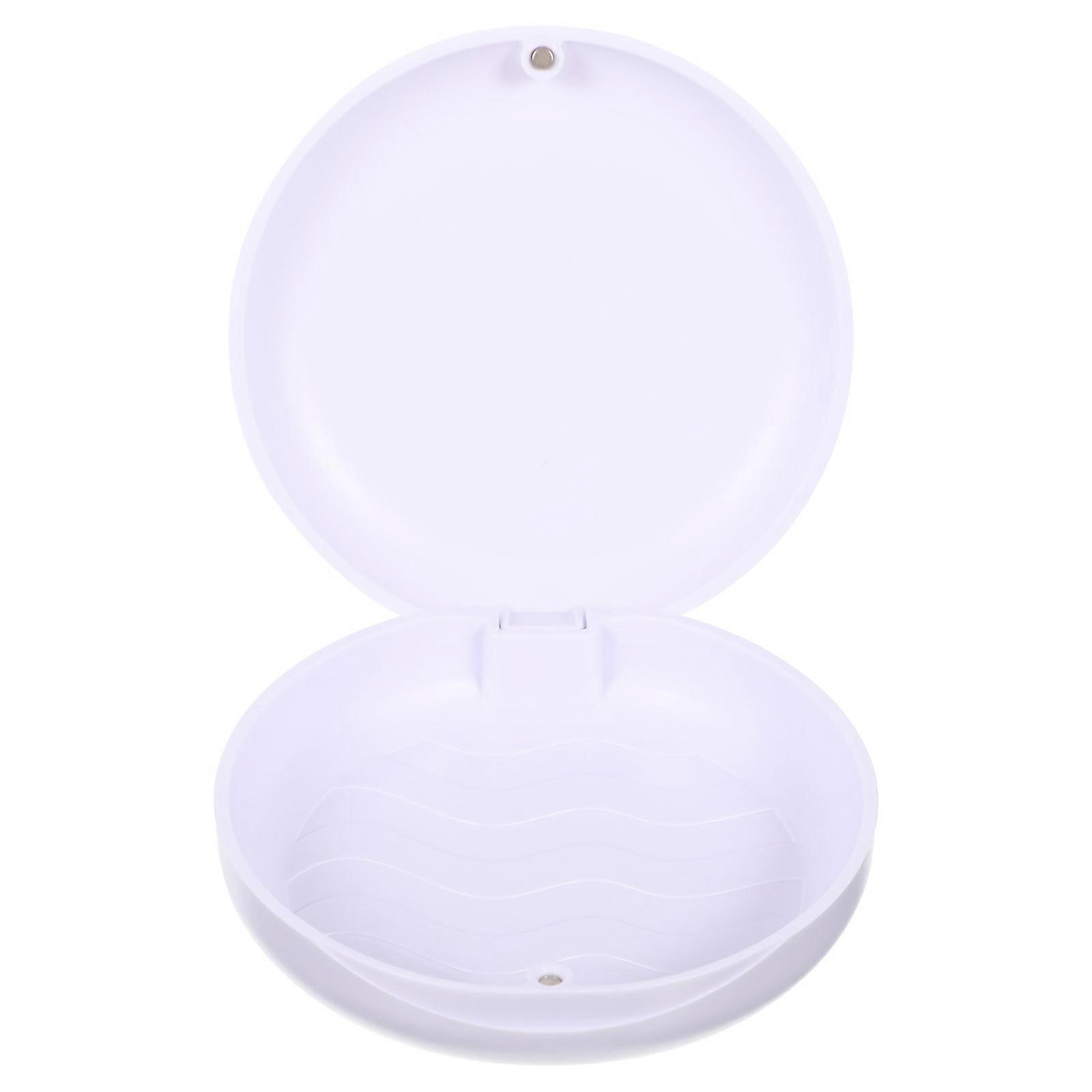 Outdoor Dentures Storage Box Tooth Socket Plastic Case Mouth Guard Container