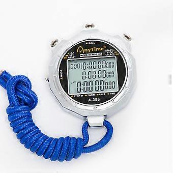 A-306 Multifunctional Outdoor Sports Timer/Stopwatch/Referee Timer for Weight Loss and Exercise (Timed)