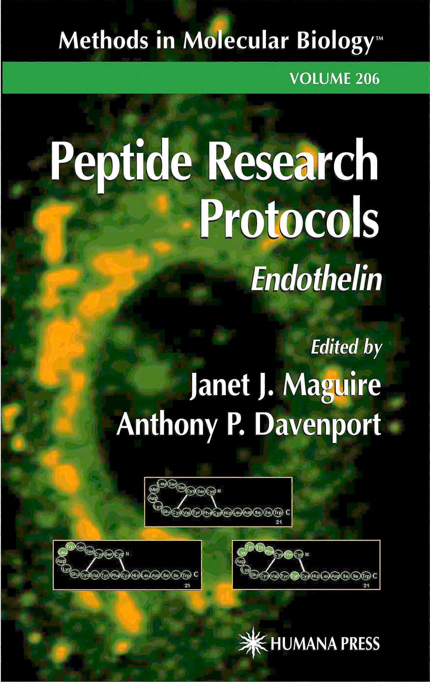 Peptide research protocols endothelin