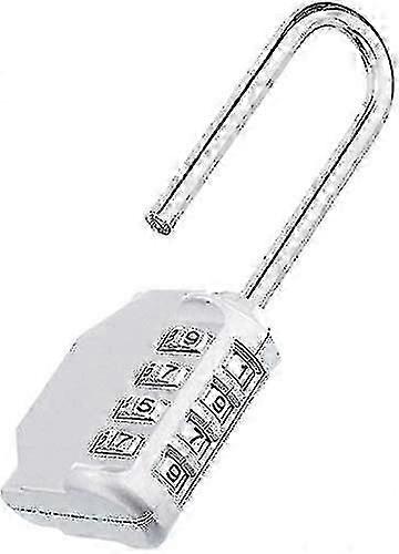 Long Padlock Numbers. 4-digit Combination Lock Long Bracket For Gym Locker. Tool