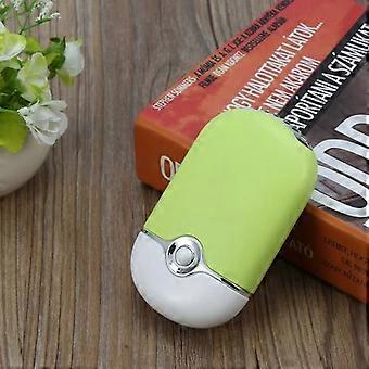 USB Mini Portable Fan for Fast Drying Eyelash Extension Glue Tool for False Eyelash Grafting Green---RAC