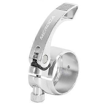 Abraçadeira de canote MEROCA compatível com tubos de selim de 33,9 mm para bicicletas de montanha e estrada. Abraçadeira de liberação rápida para canote de selim.