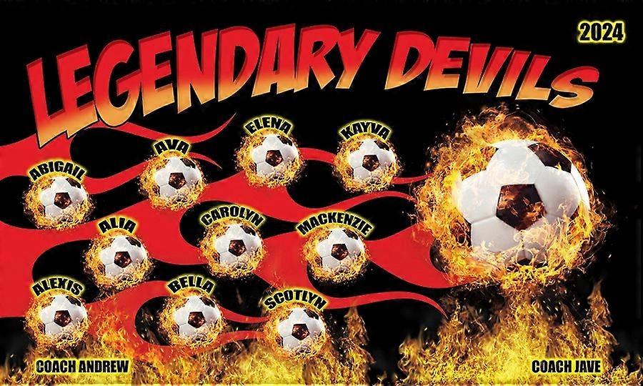Devils - Fodboldholdsflag YTP-782
