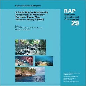 Milne Bayn maakunnan, Papua-Uuden-Guinean, meren biodiversiteetin nopea arviointi -- Tutkimus II (2000): RAP 29