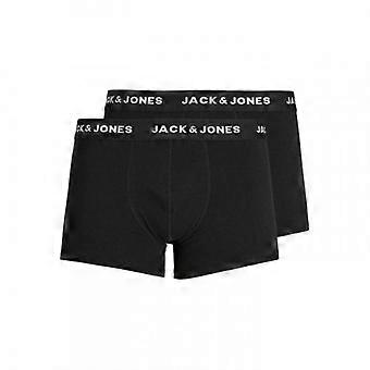 Jack And Jones Boys Jon Jersey Boxer Briefs (Pack of 2)