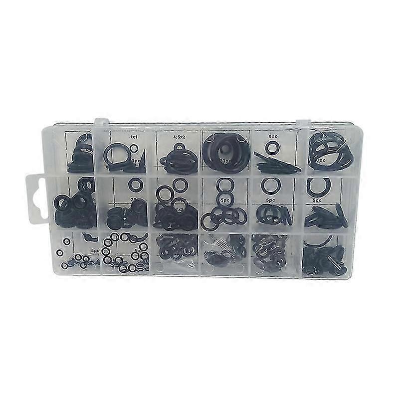 225PC O-Ring Set Black Leather O-Ring O-Ring Sealing Ring