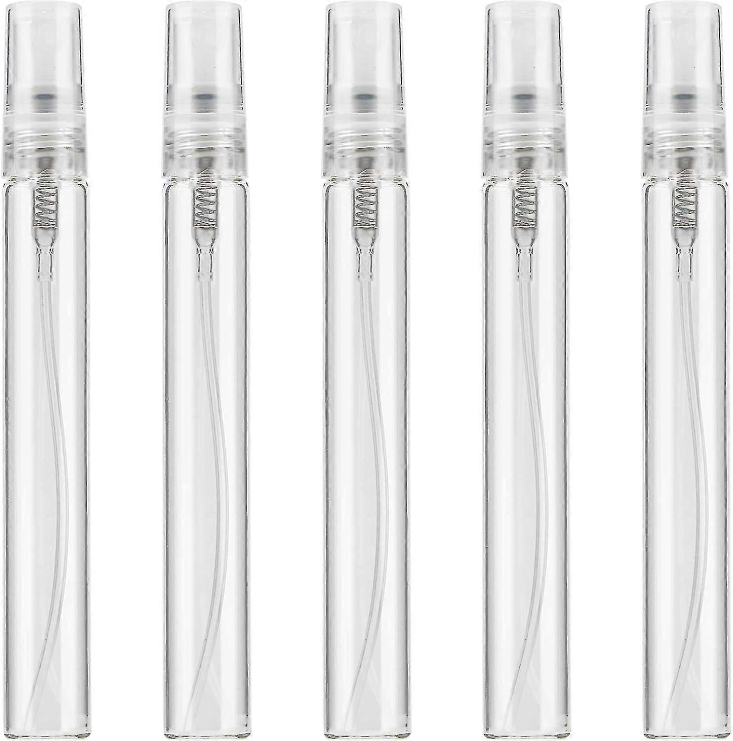 5pcs 10ml Clear Spray Bottle Refillable