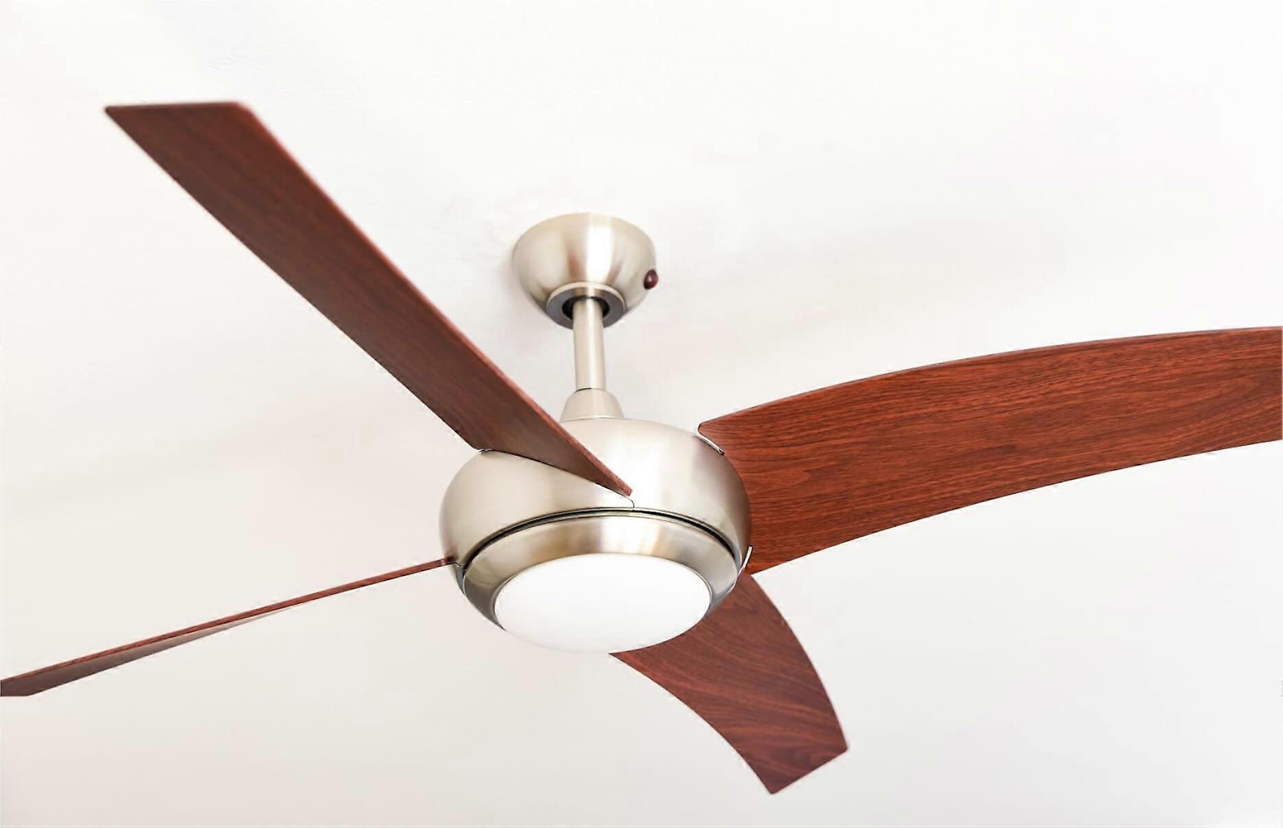 Ceiling Fan Borealis Walnut with LED and Remote Control