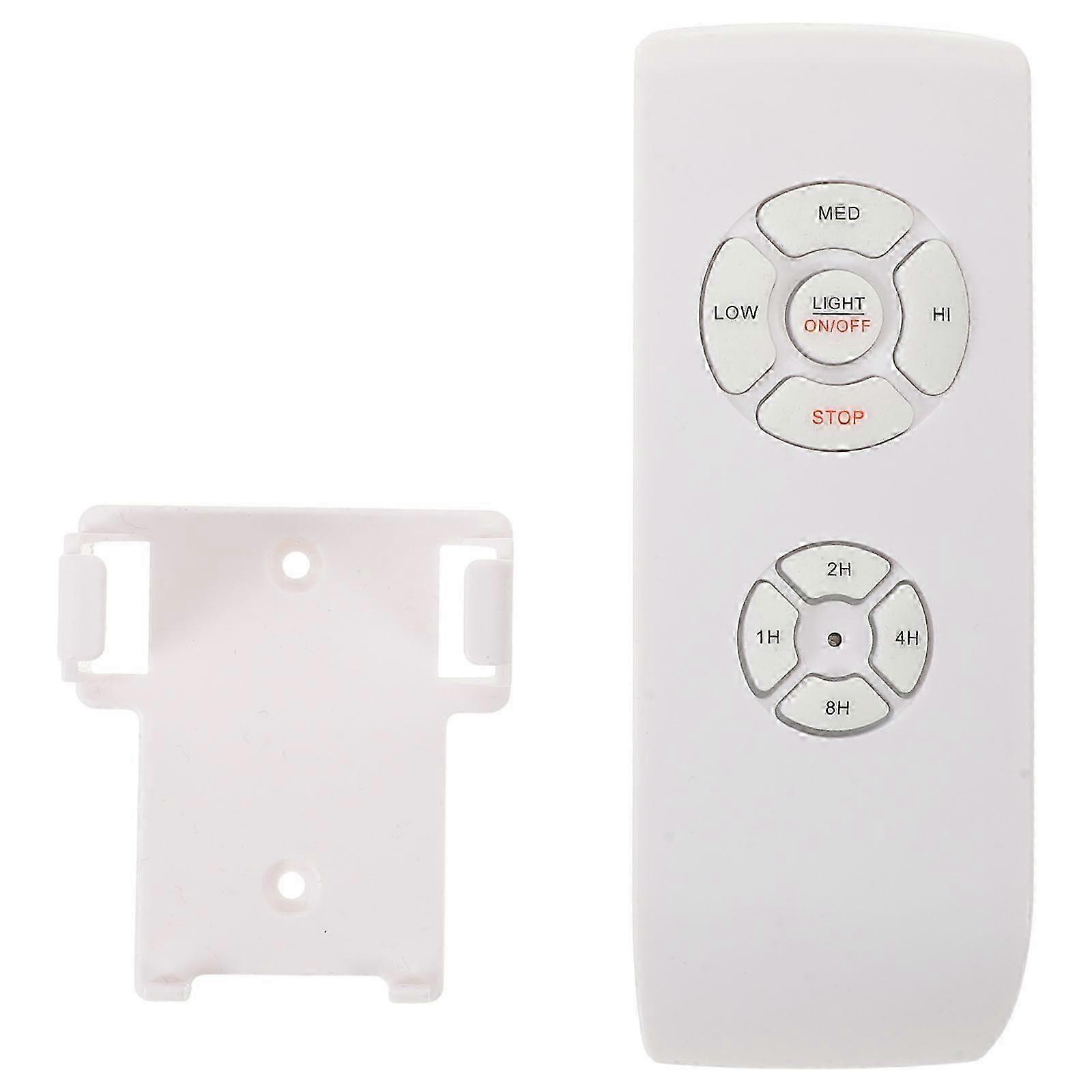 Universal Ceiling Fan Remote: Fan Remote Control Replacement -1/2/4/8 H Timer Ceiling Light Fixture Speed Controller
