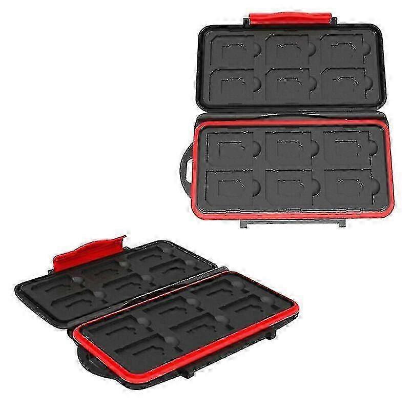 Slots Memory Card Case Holder Waterproof Multi-use 12tf Storage