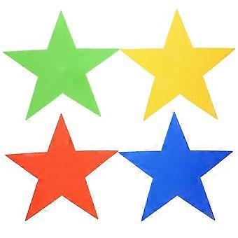 Soccer Training Markers Floor Dot Marker Resistant to Wear and Tear 4Pcs