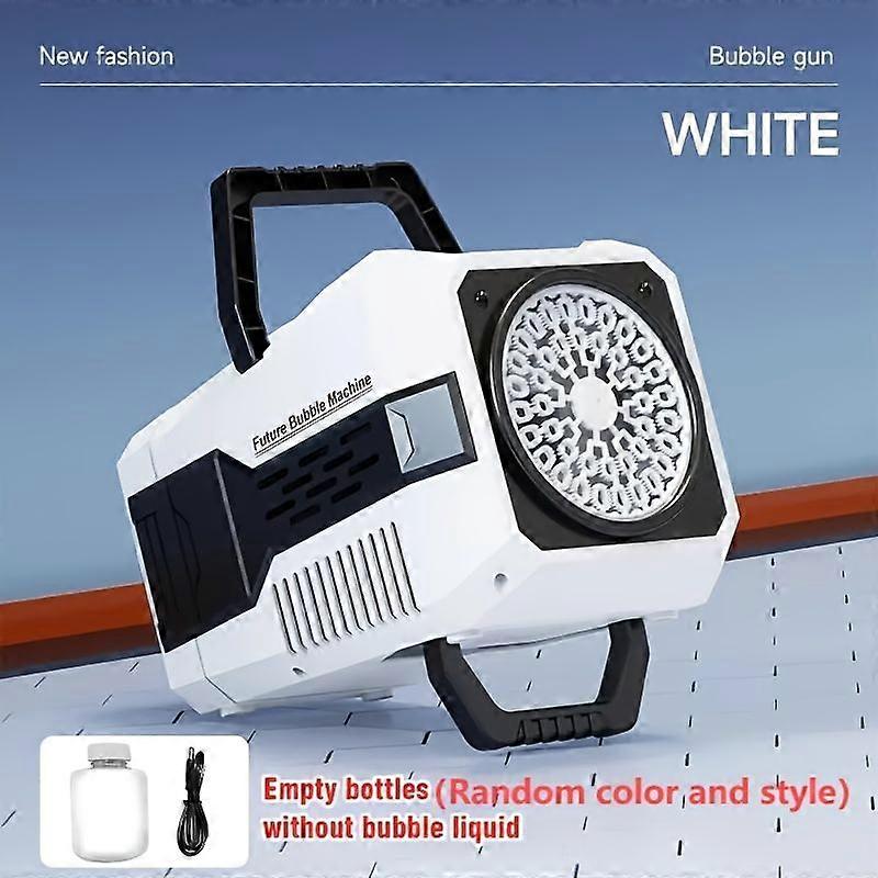 Portable Automatic Handheld Bubble Machine, USB/Battery Powered Bubble Blower for Wedding Party Performance Gathering