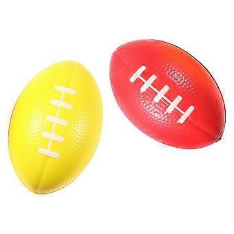 Slow Rising Rugby Balls compatible with Playing 10Pcs PU Sponge Elastic Stress Toys