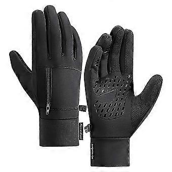 Winter Outdoor Reiten Warme Berührungen Bildschirm Rutschfeste Handschuhe, Winddicht Warm Sport Rutschfeste Handschuhe AA637