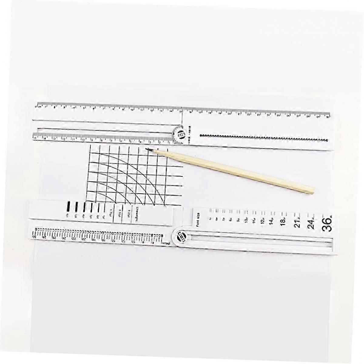 Angle Measurement Tool: Precision Protractor for Geometry, Math, and Craft Drawing
