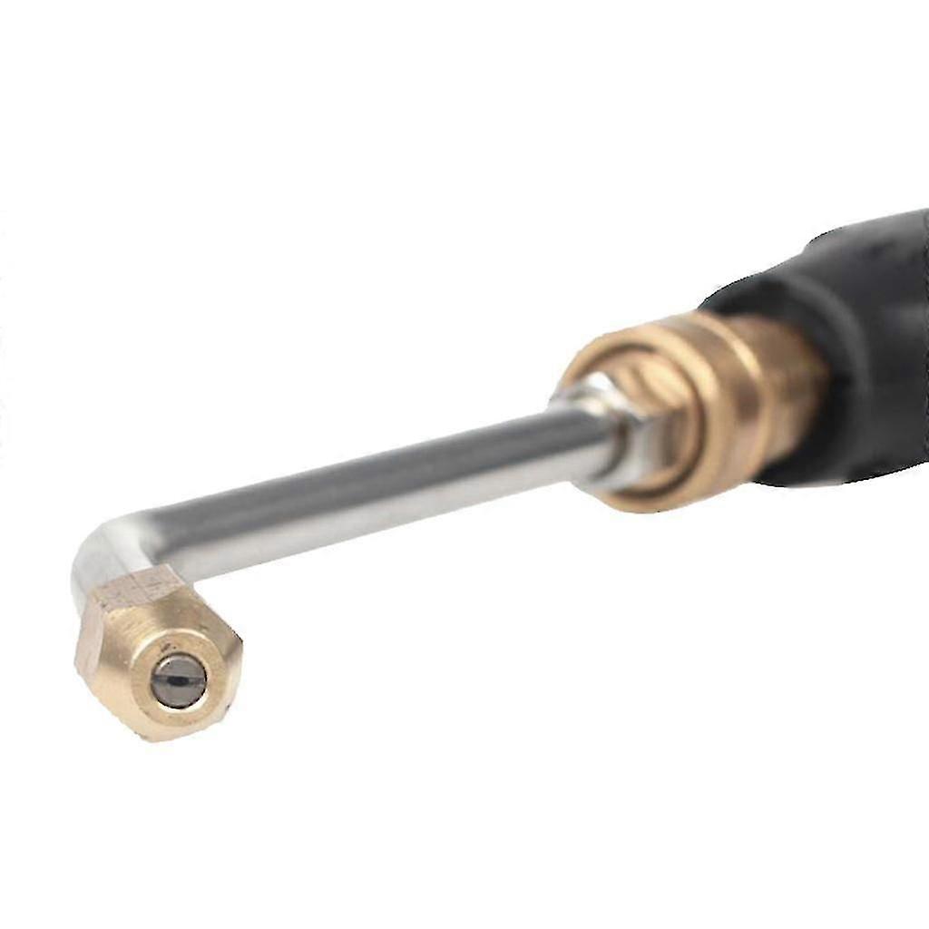 3pcs 1/4" Quick Release Pressure Washer Nozzle Angled Lance Spray Wand