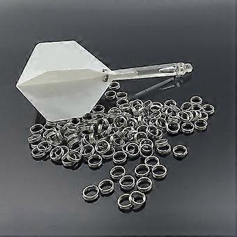 50X New Shaft Spring Washers Split Rings Darts Rings new. Accessories Steel ^|