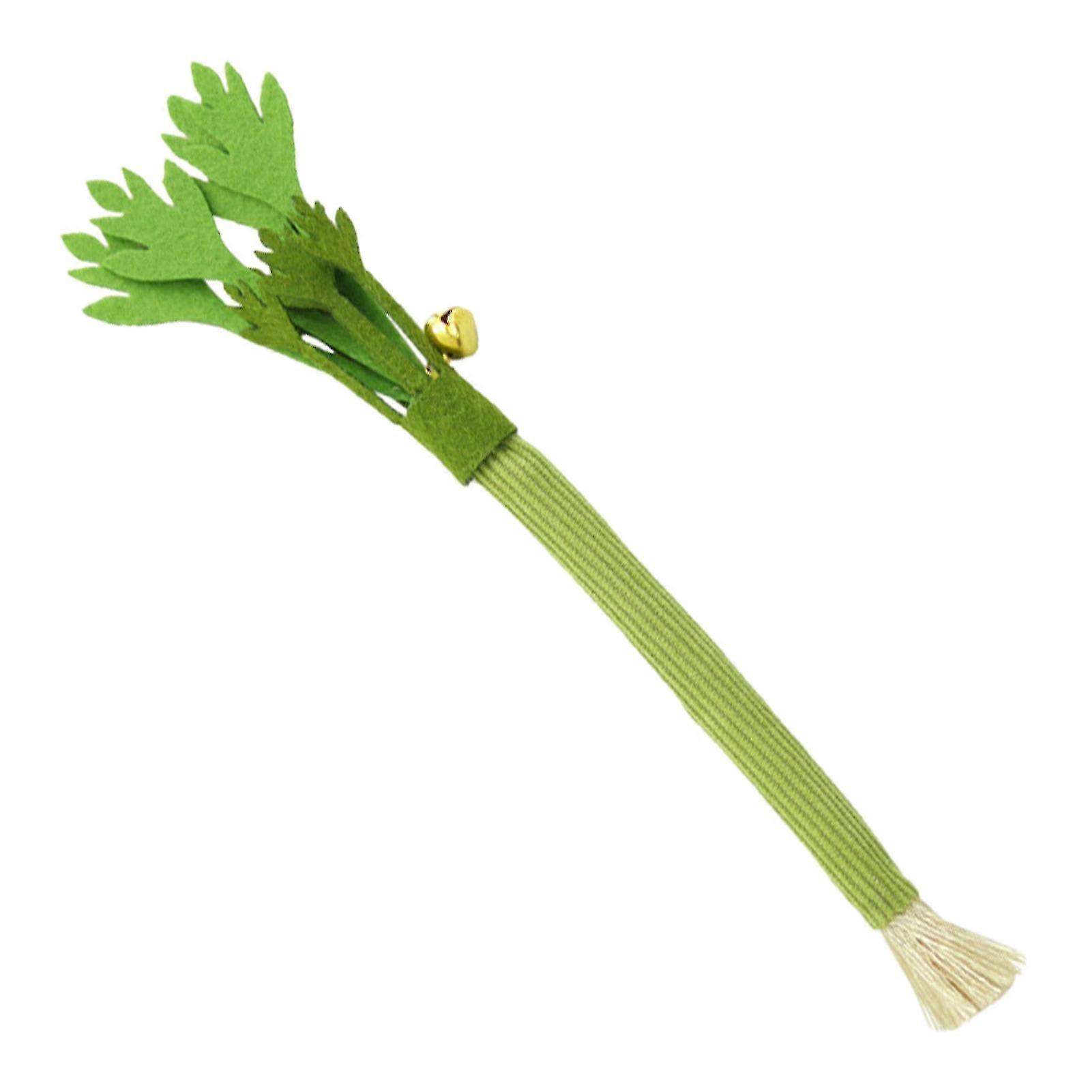 Durable Felt Celery Toy With Rustle