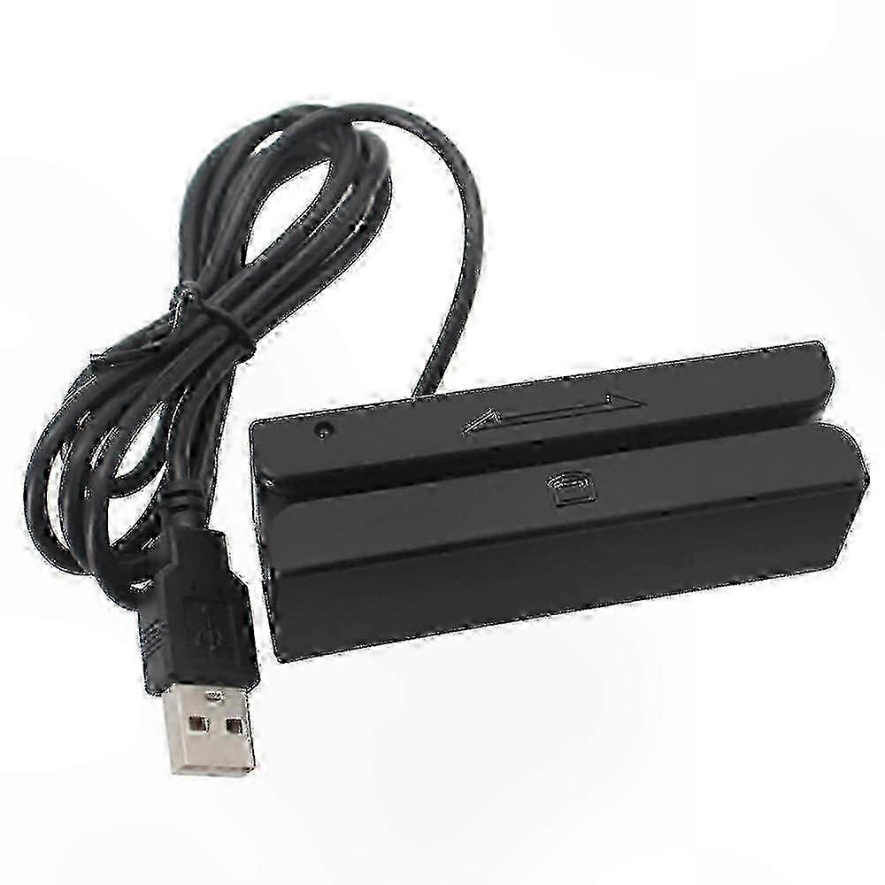 Metal-Bodied USB Magnetic Card Reader