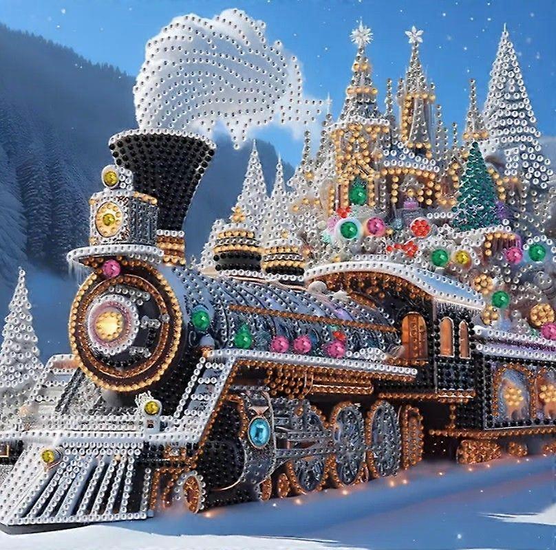 Kerst Stoomtrein Puzzels CCC020