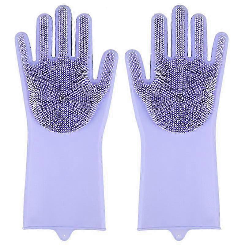 Silicone Scrubber Gloves Reusable