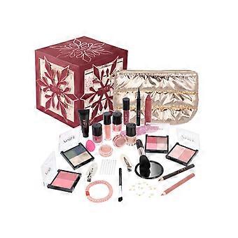 Zmile Cosmetics Beauty Advent Calendar Snowflake Puzzle Cube Cherry Red