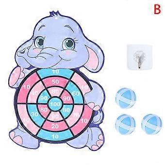 Cel Sticky Ball Dartboard Throw Party Sports Toys Edukacyjne gry planszowe