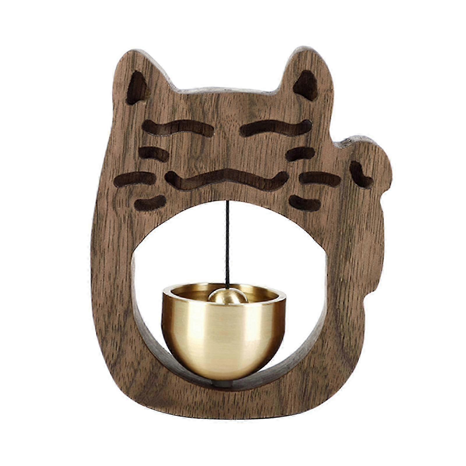 Black Walnut Copper Door Chime