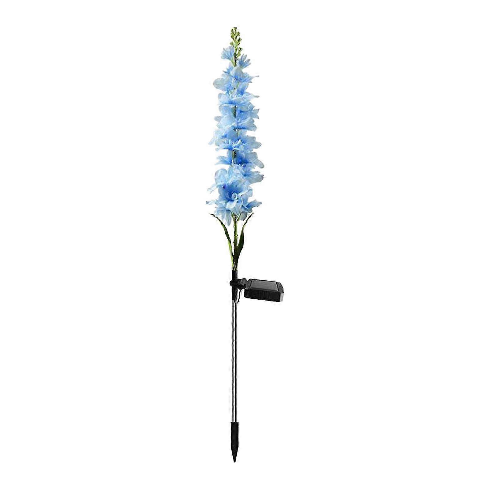 Solar Delphinium Garden Light