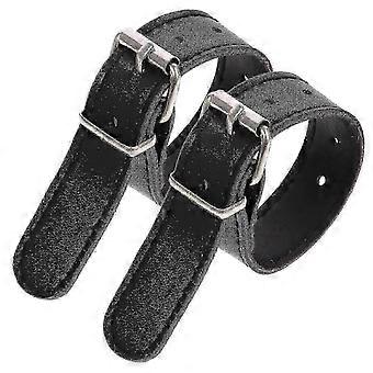 Correas ajustables para cesta de bicicleta, fabricadas en poliuretano.
