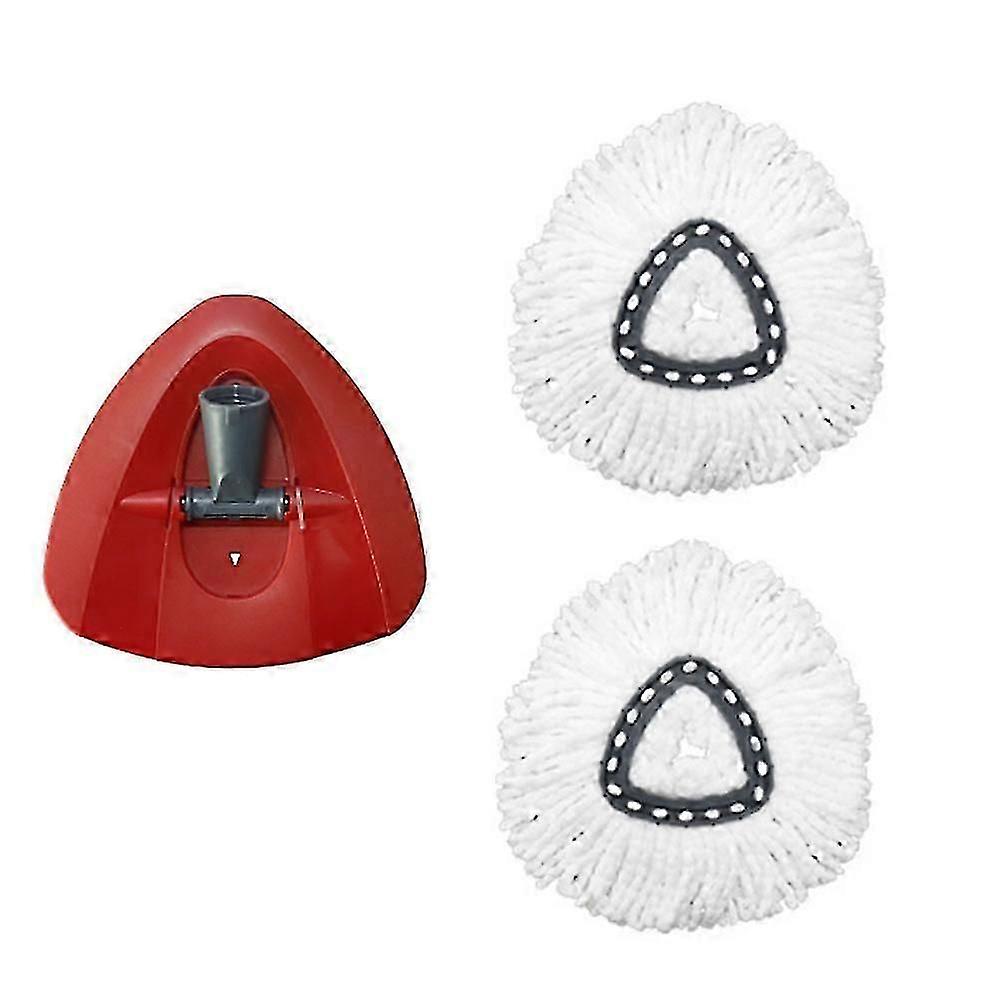 compatible with Vileda O-Cedar Swivel Triangular Mop Microfiber Cleaning Mop Cloth Mop Head Replacement Accessories simple