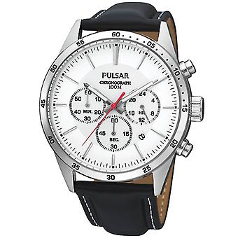 Pulsar seattle reloj para Hombre Analógico de Cuarzo con brazalete de Piel de vaca PT3007X1