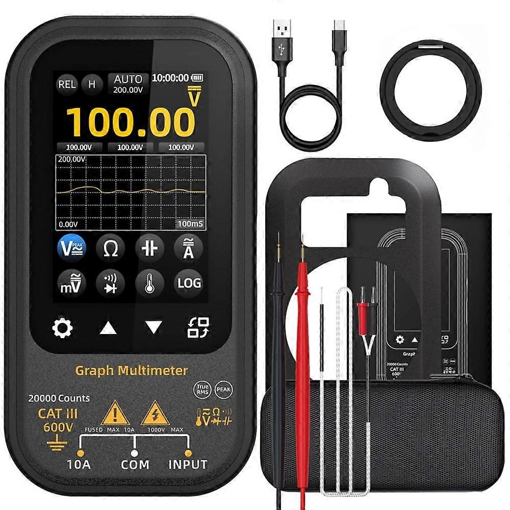 BSIDE S700 Digital Graph Multimeter with Holder Voltage Waveform Recording Temperature Testing Current