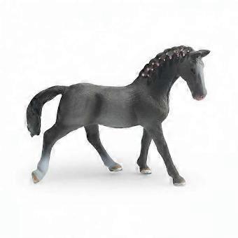 Statuetta di cavallo realistica dipinta a mano