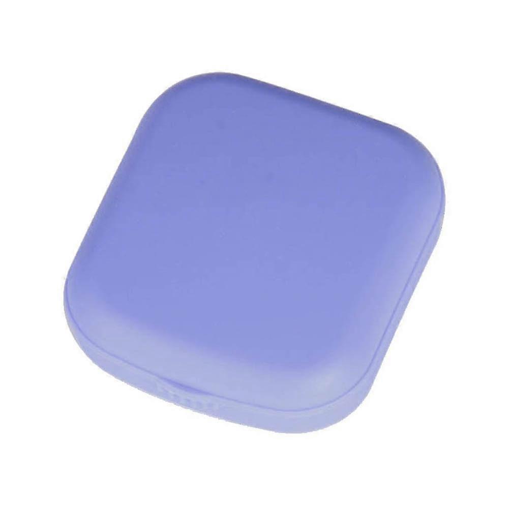 Portable Contact Lens Case With Mirror