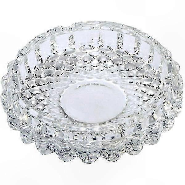 Round Glass Ashtray