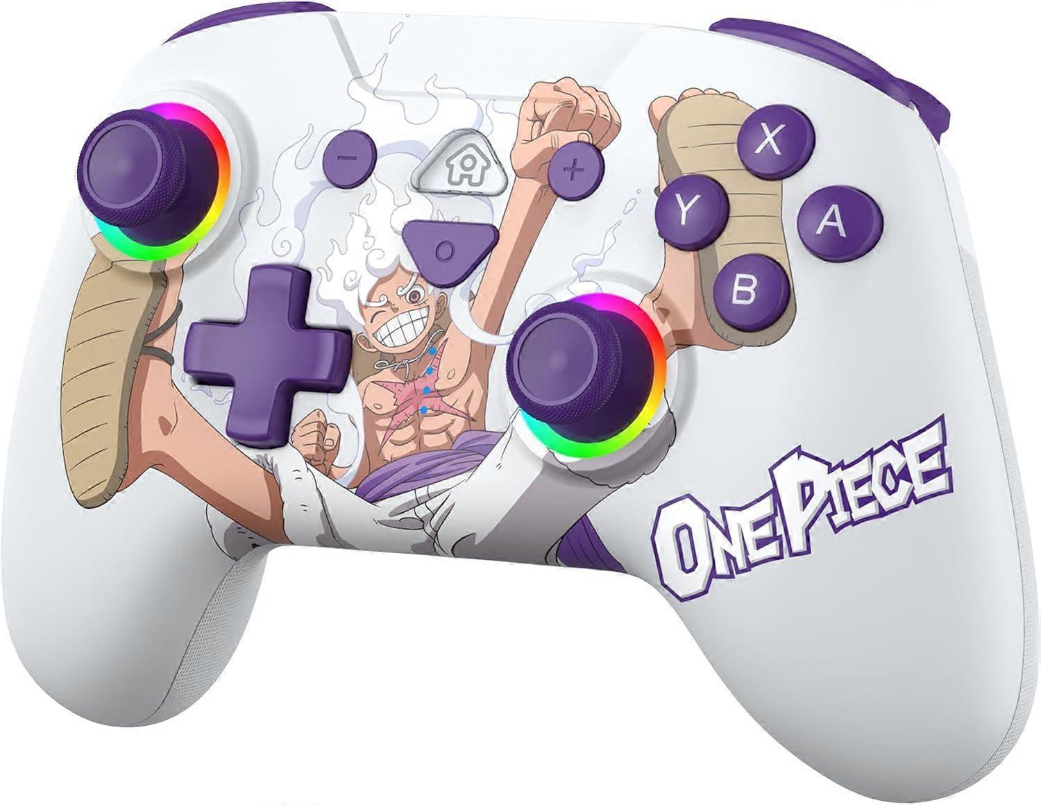 One Piece Switch & Switch 2 Wireless Controller SA5633-O2 White