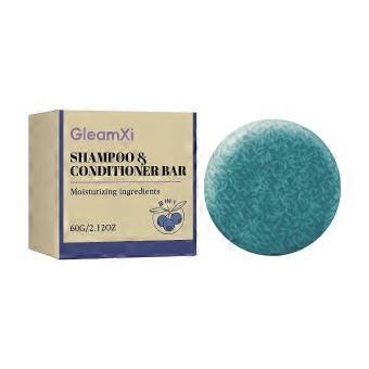 2In1 Shampoo Conditioner Bar 60g Sulfate Paraben Free Rice Moisturising Strengthening All Hair Types