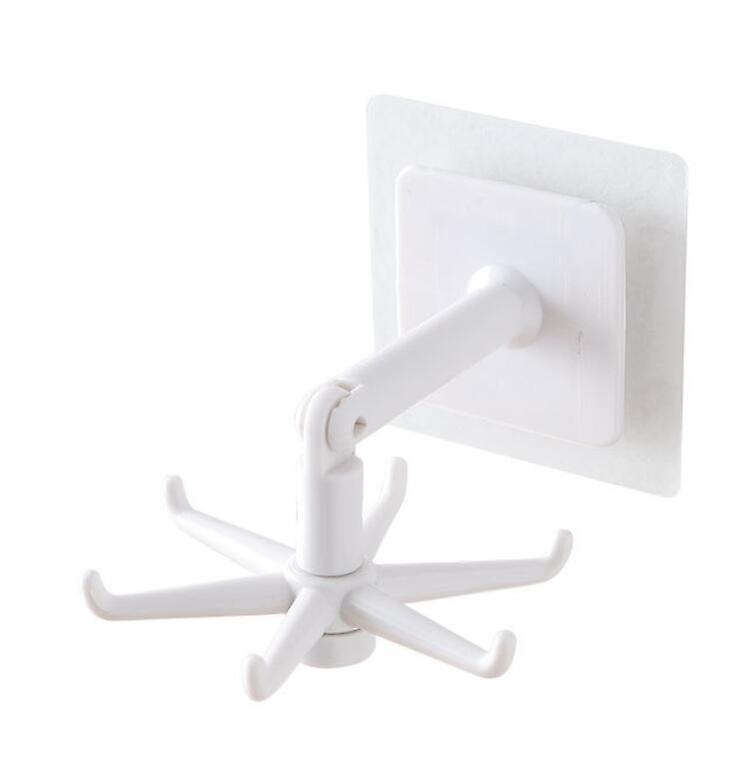 (white)non-marking Sticky Hook Can Be Rotated