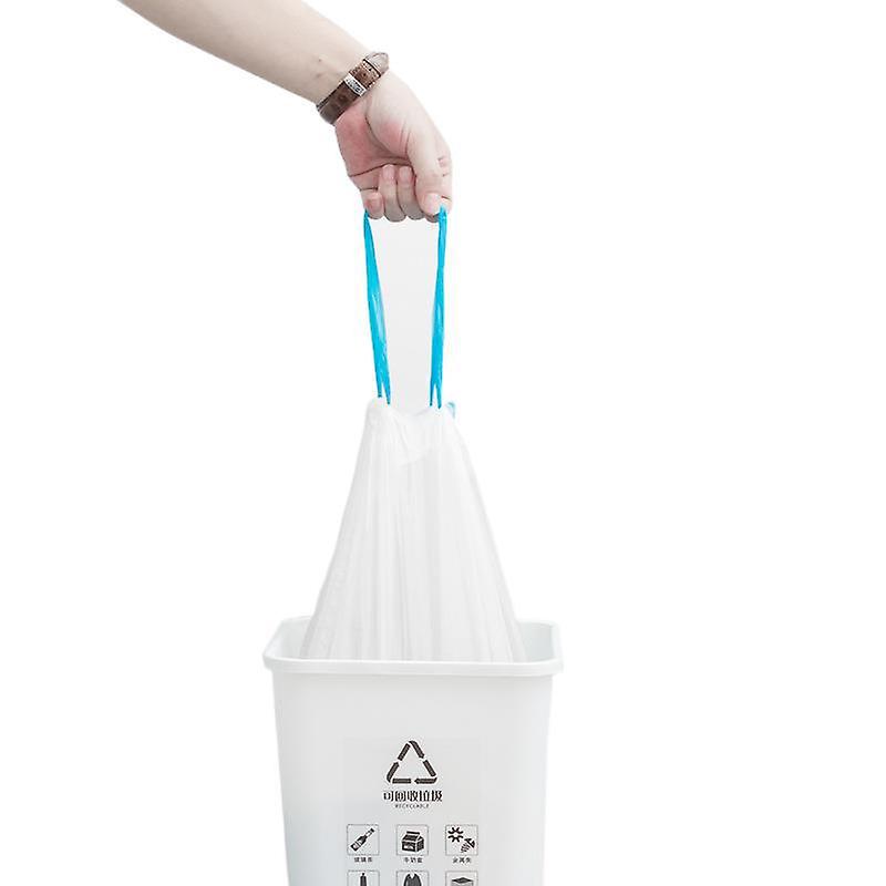 50 Liter Bin Liners, 3 Rolls of 15 Liners Each, Drawstring Bin Liners, Tear Resistant and Leak Proof