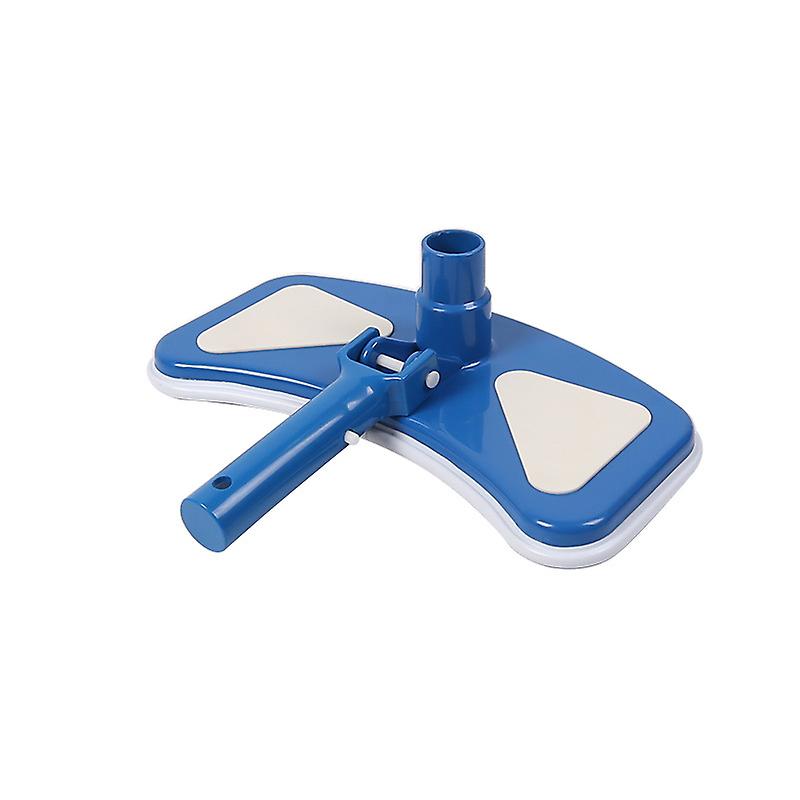 Weighted Pool Vacuum Head with Bottom Nylon Brushes for Swimming Pools,