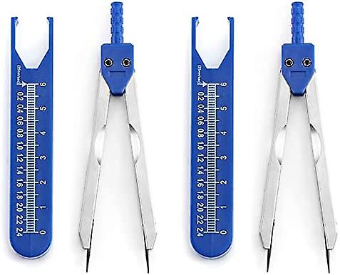 2PCS Electrocardiogram Divider Caliper, Electrocardiogram Divider Drawing Caliper Measuring Tool