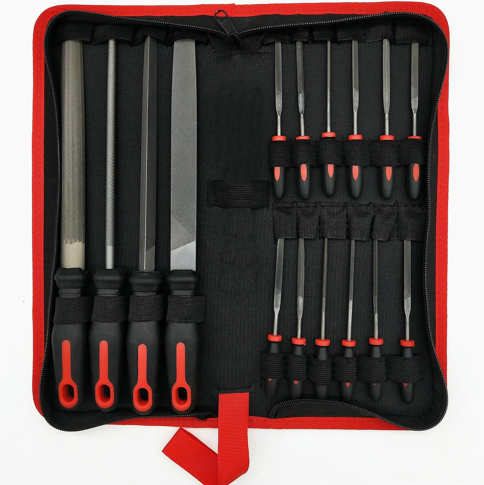 Files And Rasps 16pcs Multi-Purpose High Carbon Steel File Set Woodworking Rasp Set For Carpentry/Carving/Crafts/Woodworking/Workshop
