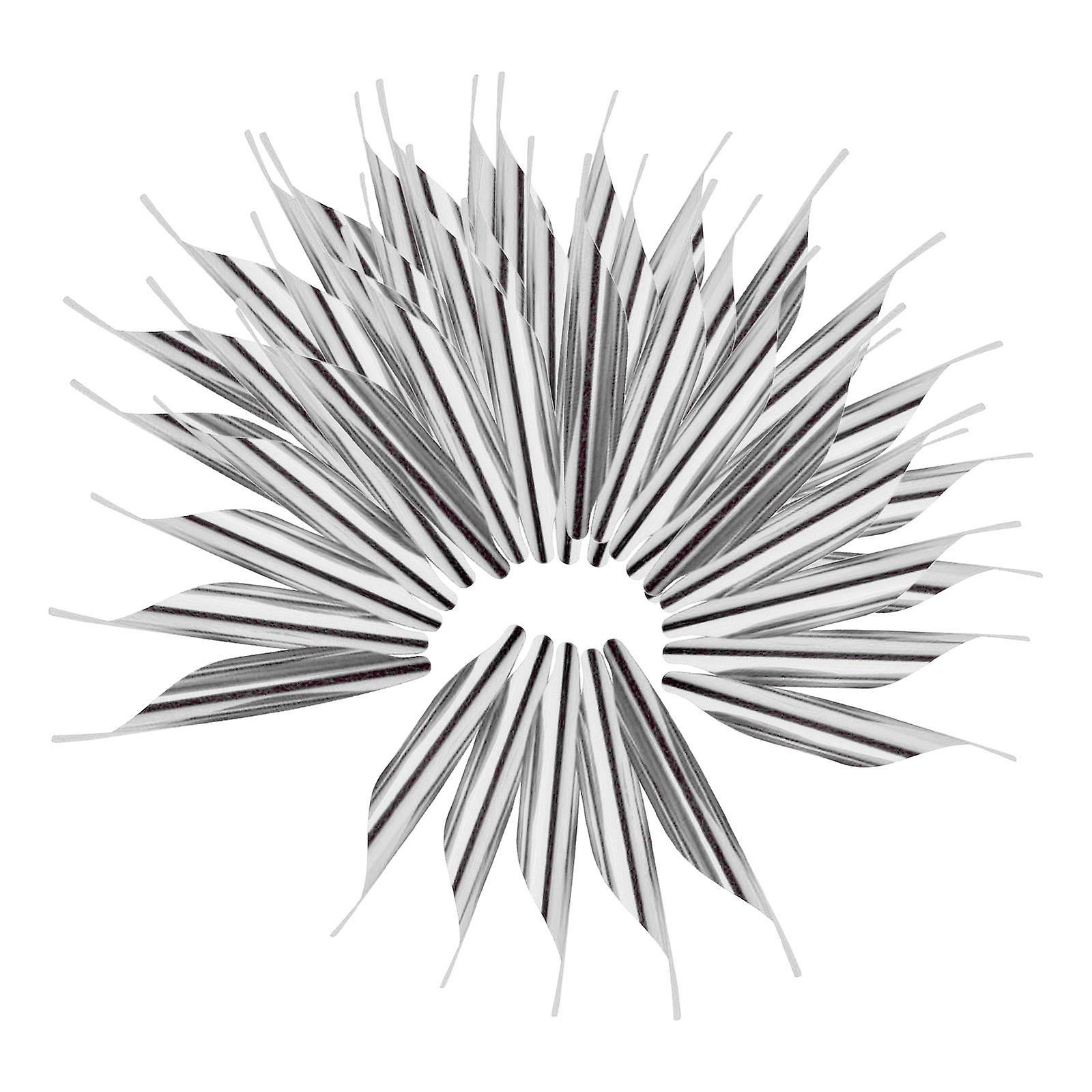 50 Fletch Durable Archery Fletcher End Fletches Vanes Befestigung Lila