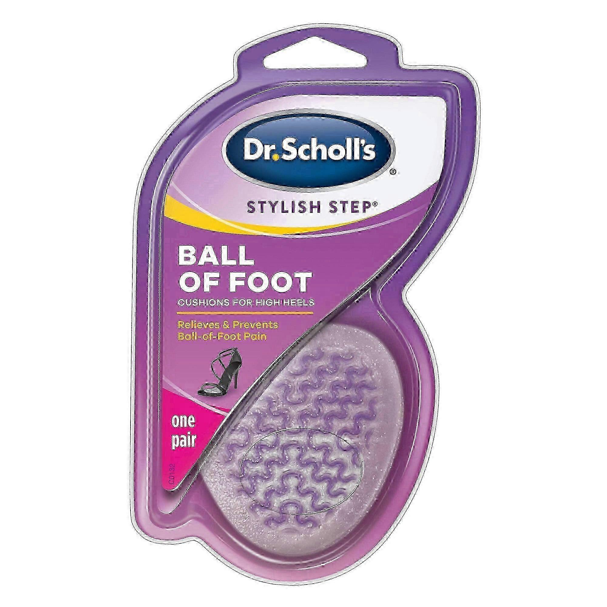 Dr. Scholl's 时尚阶梯球脚垫,适合高脚款,1对